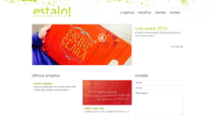 Desktop Screenshot of estalo.ppg.br
